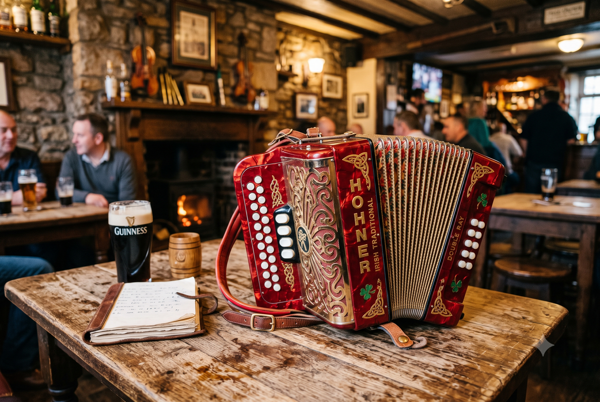 7 morceaux irlandais à jouer à l'accordéon