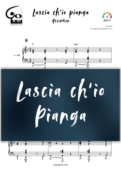 Lascia ch'io pianga