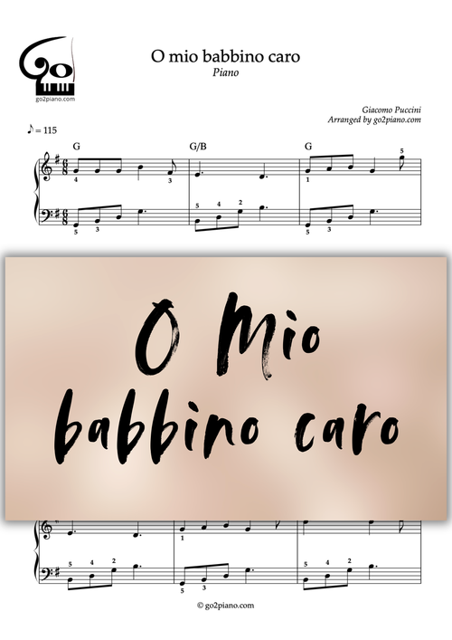 O Mio Babbino Caro