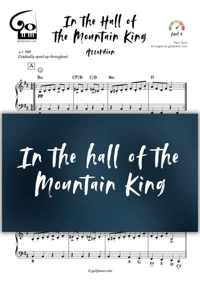 In the Hall of the Mountain King