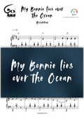 My Bonnie Lies Over the Ocean - Accordéon - Niveau 2 Go2Piano