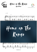 Home on the Range - Accordéon - Niveau 2 Go2Piano