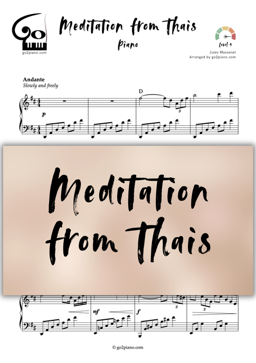 Méditation de Thaïs
