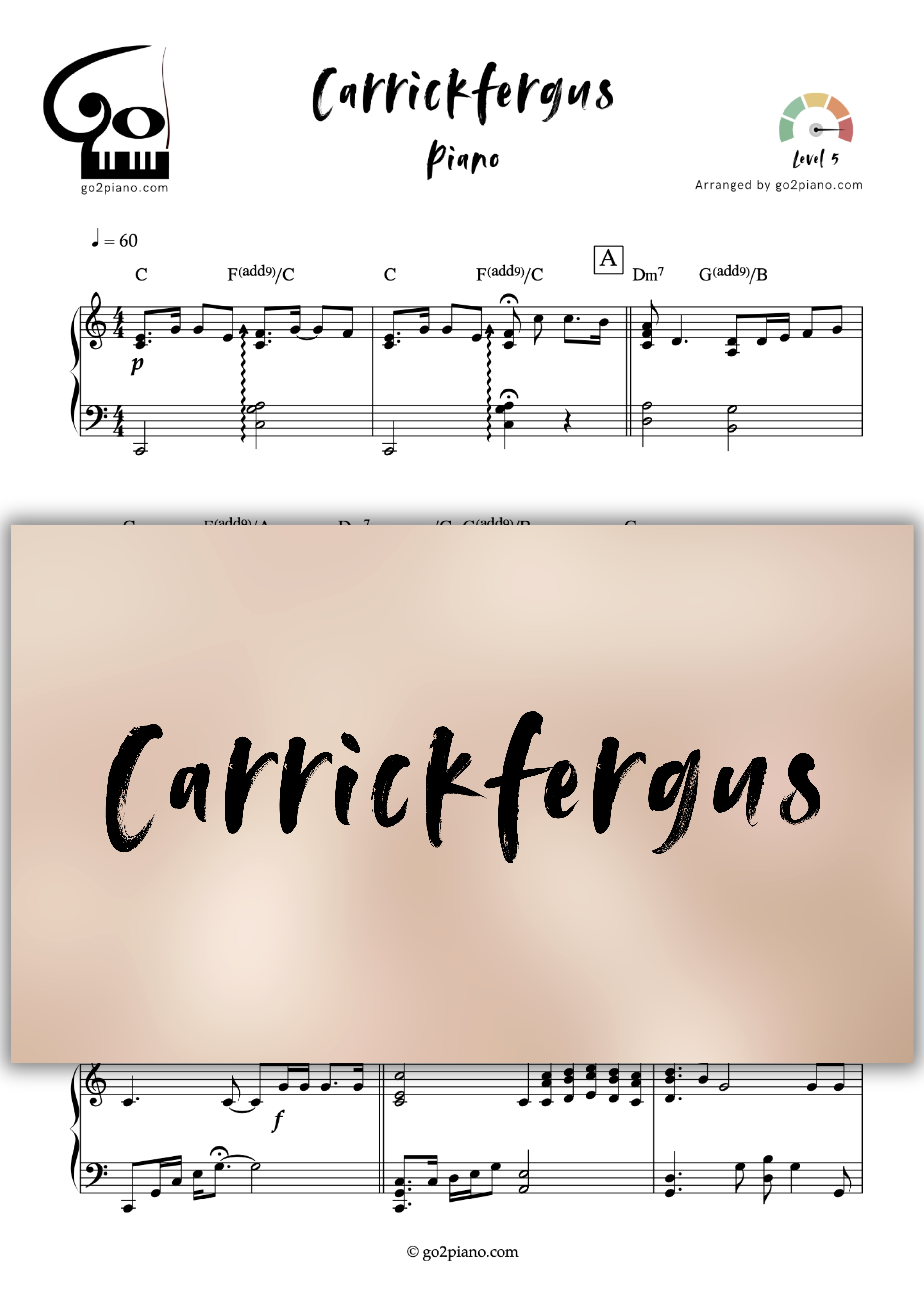 Carrickfergus Go2Piano