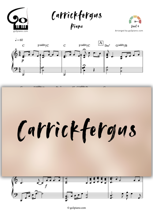 Carrickfergus Go2Piano
