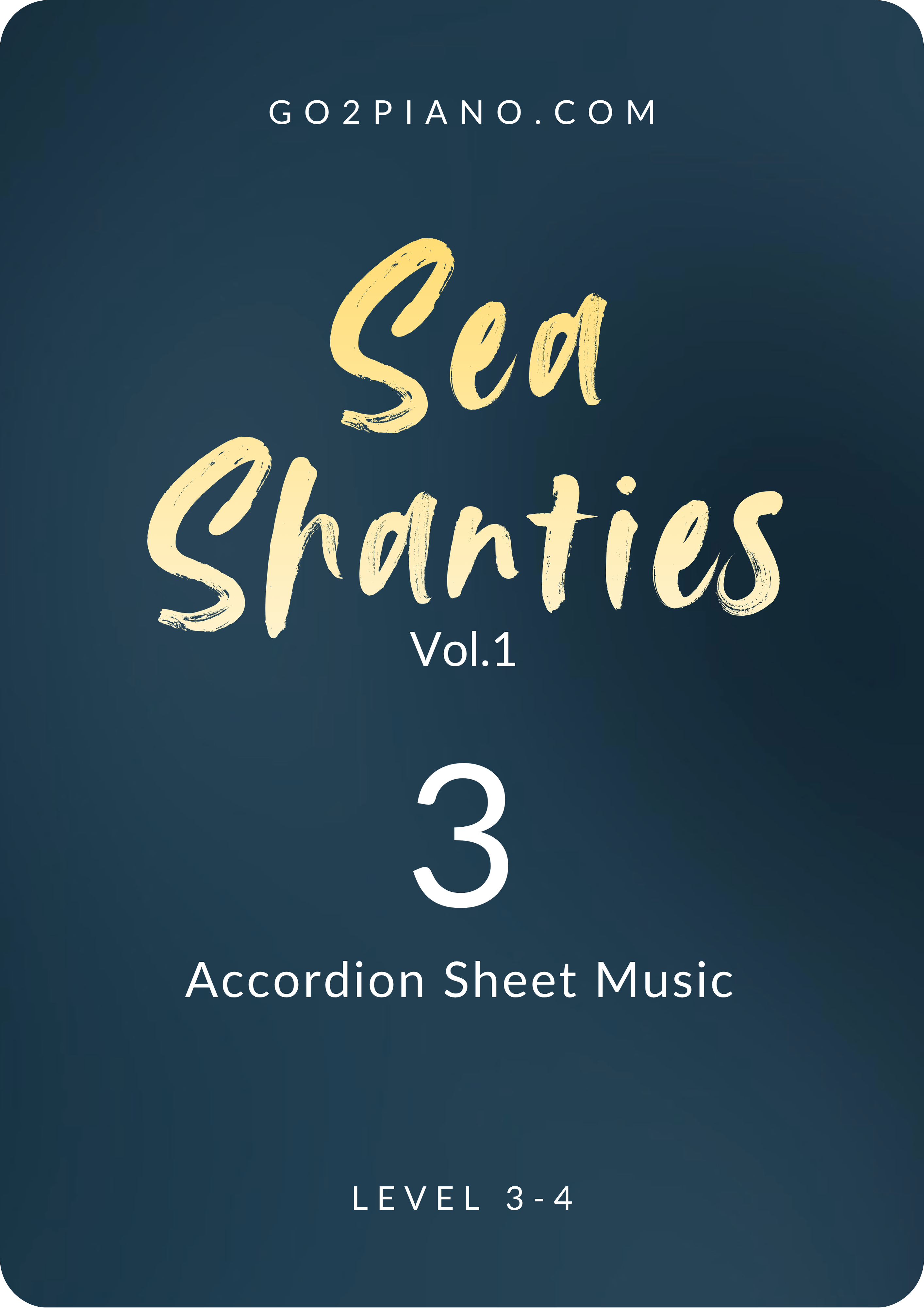 Sea Shanties Pack Vol.1 - Accordéon Go2Piano
