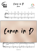 Canon en Ré Majeur Go2Piano