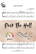 Deck the Hall - Piano - Level 2/5