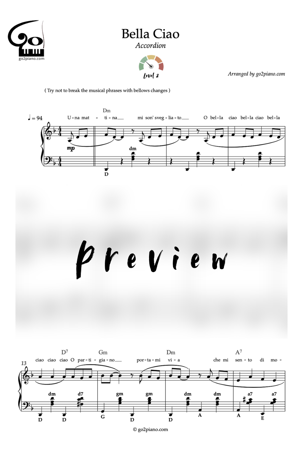 The 5-Pack - Accordion - Level 2 - Volume 1