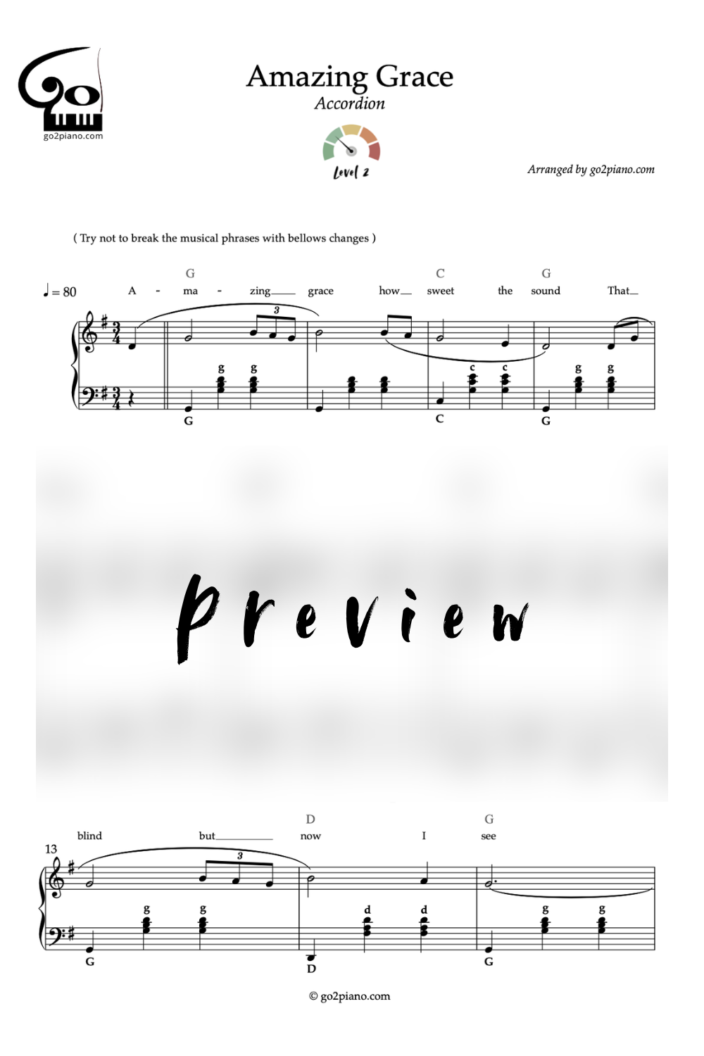 The 5-Pack - Accordion - Level 2 - Volume 1