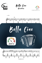 Bella Ciao – Akkordeon – Stufe 2