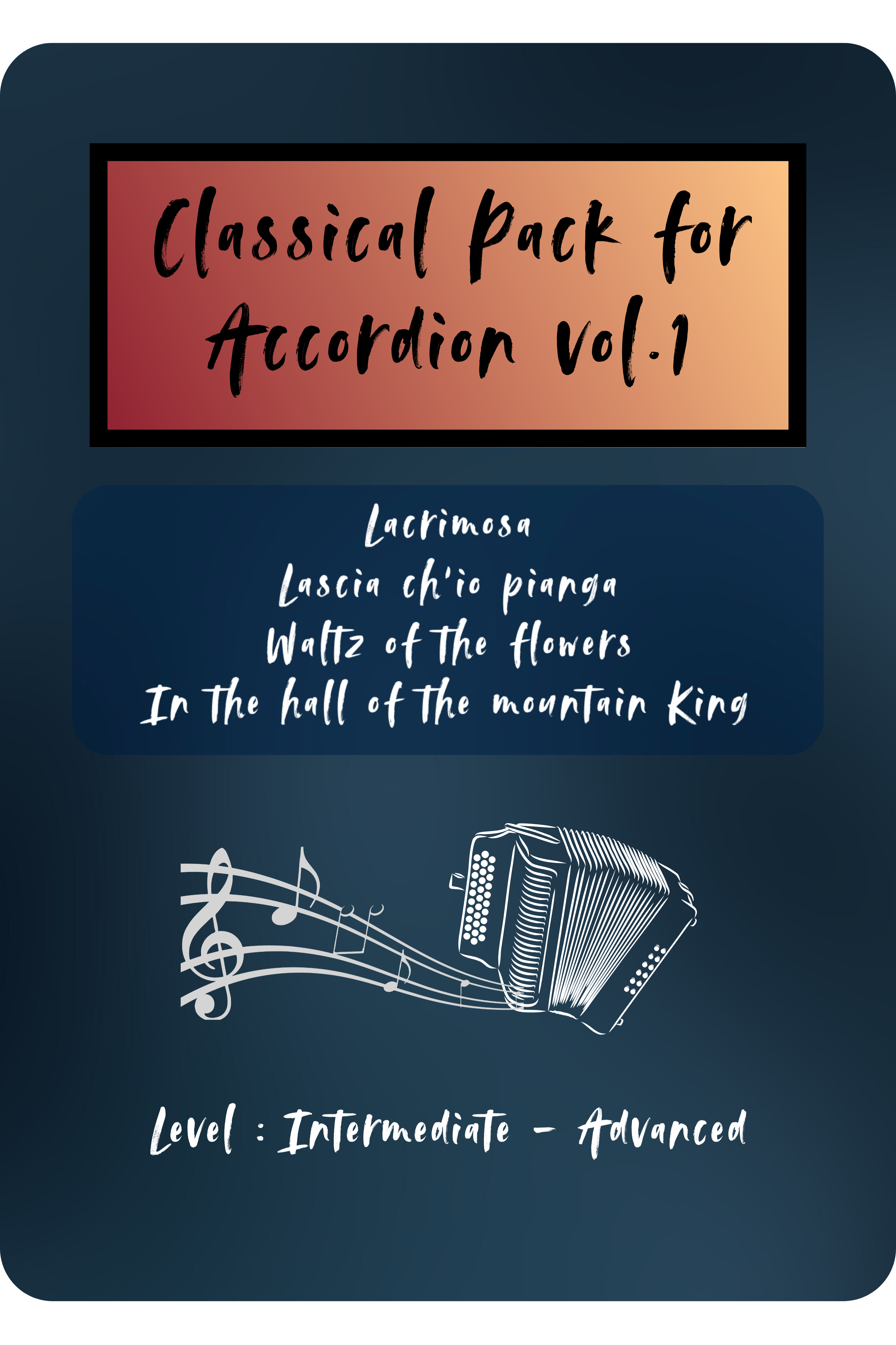 4 Classiques pour Accordéon - Pack Go2Piano