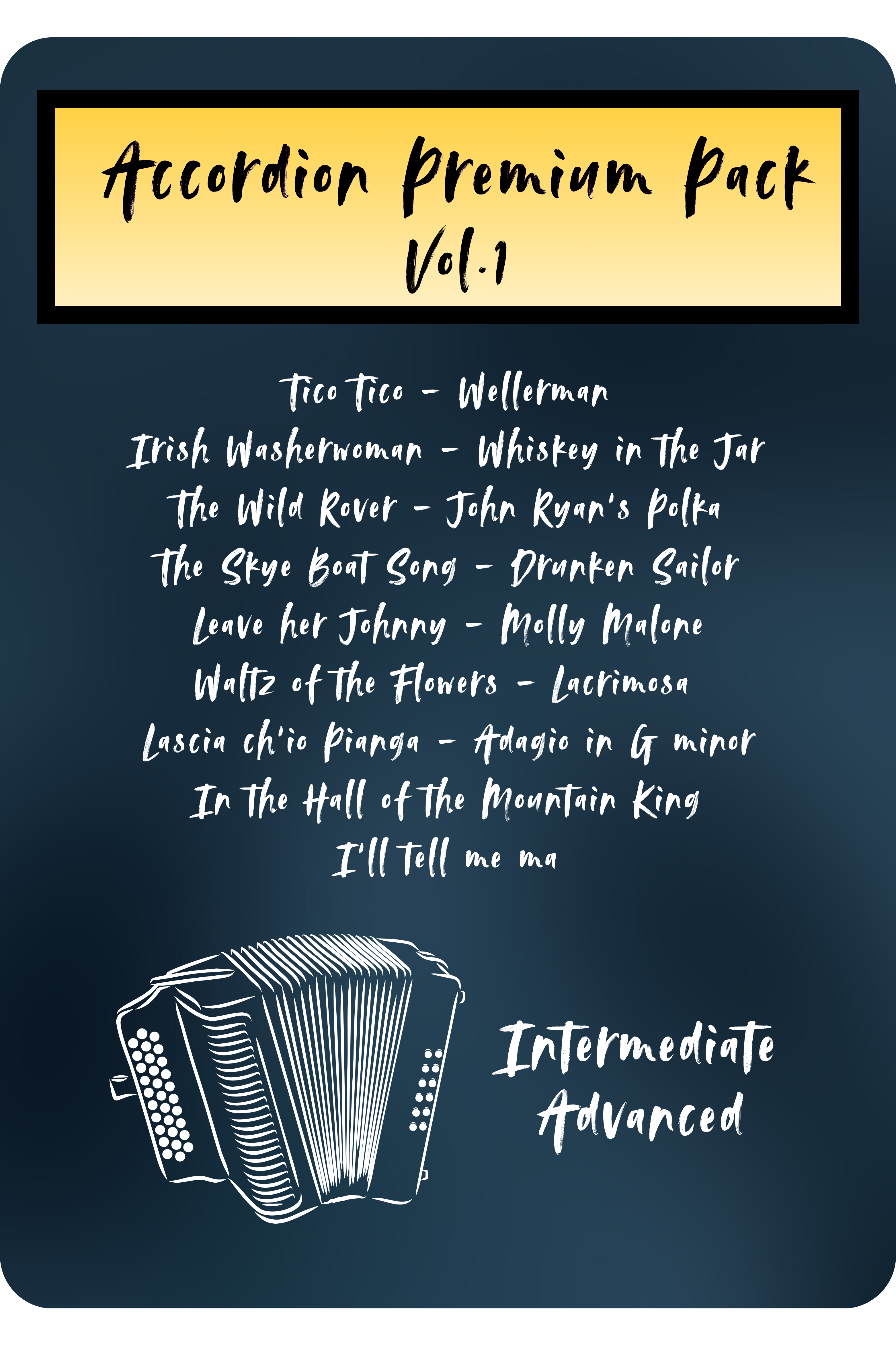 Pack Premium Accordéon Vol.1 Go2Piano
