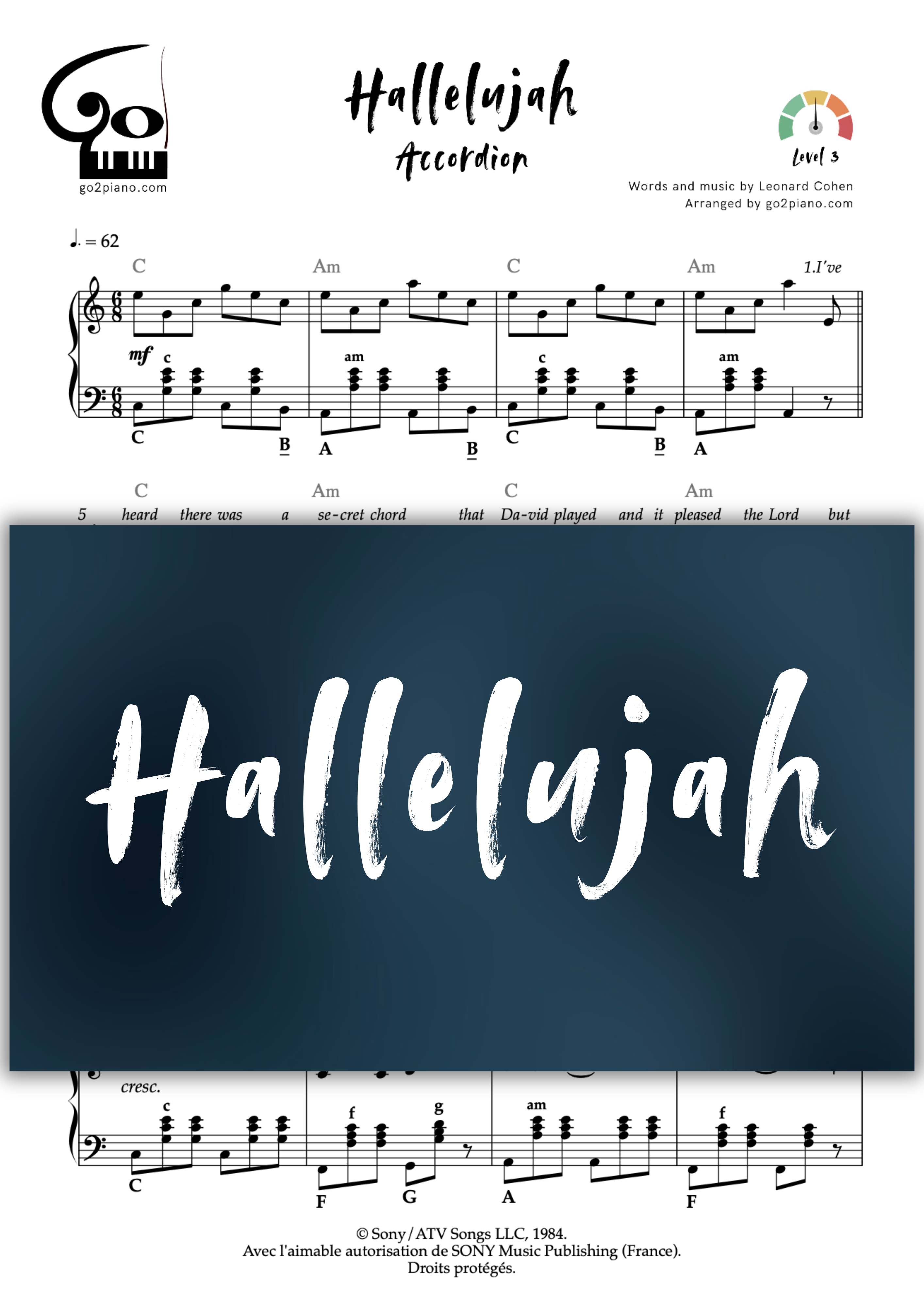 Hallelujah Go2Piano