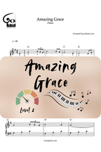Amazing Grace - Piano - Niveau 2/5