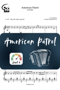 American Patrol - Accordéon - Niveau 4/5