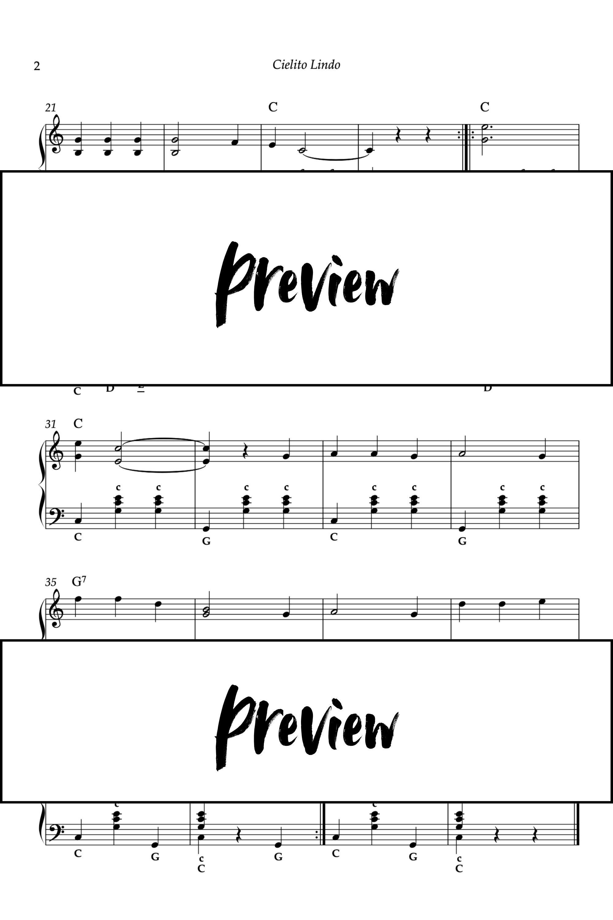 Pack - 10 Chansons Populaires pour Accordéon - Niveau 2