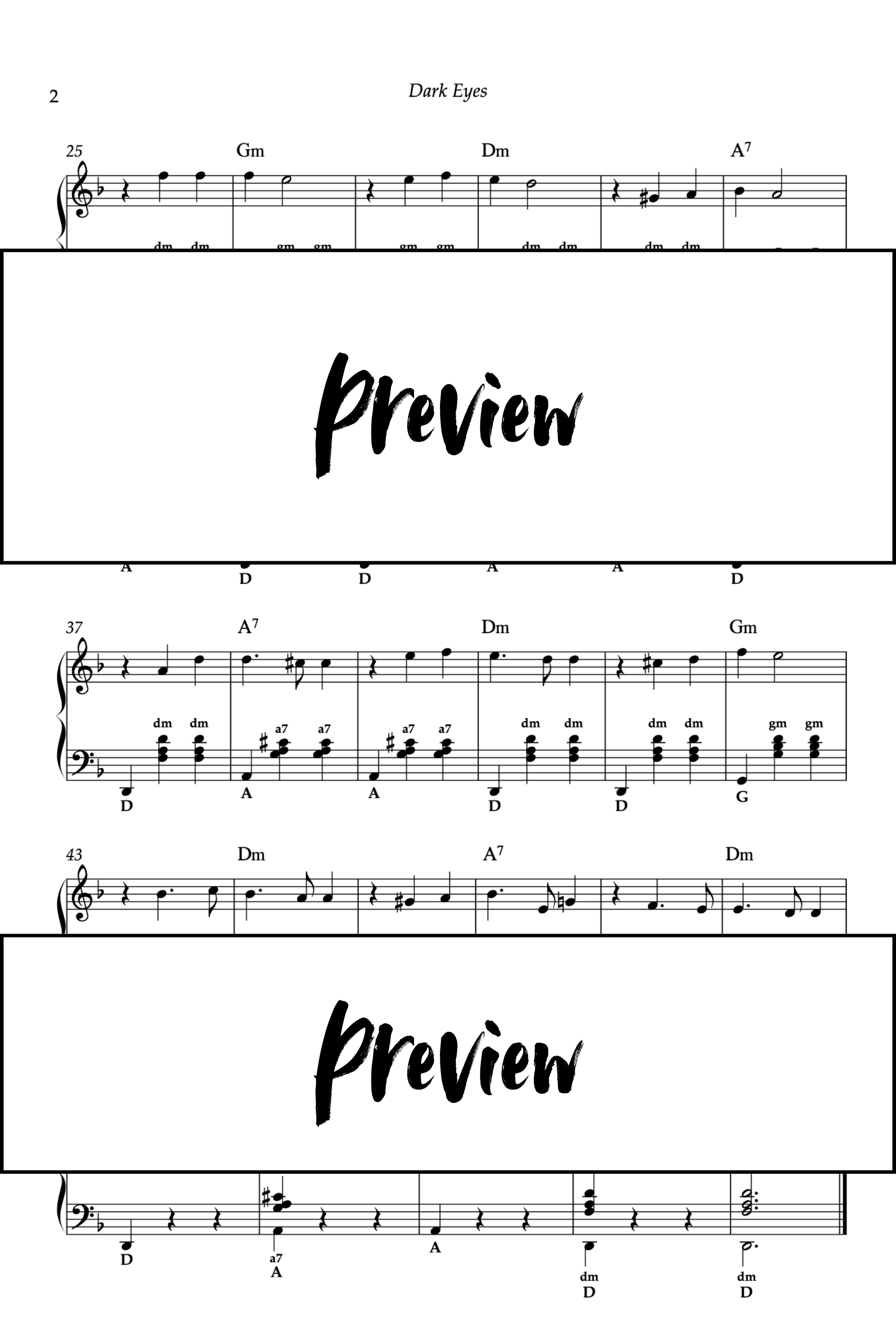 Pack – 10 beliebte Lieder für Akkordeon – Stufe 2