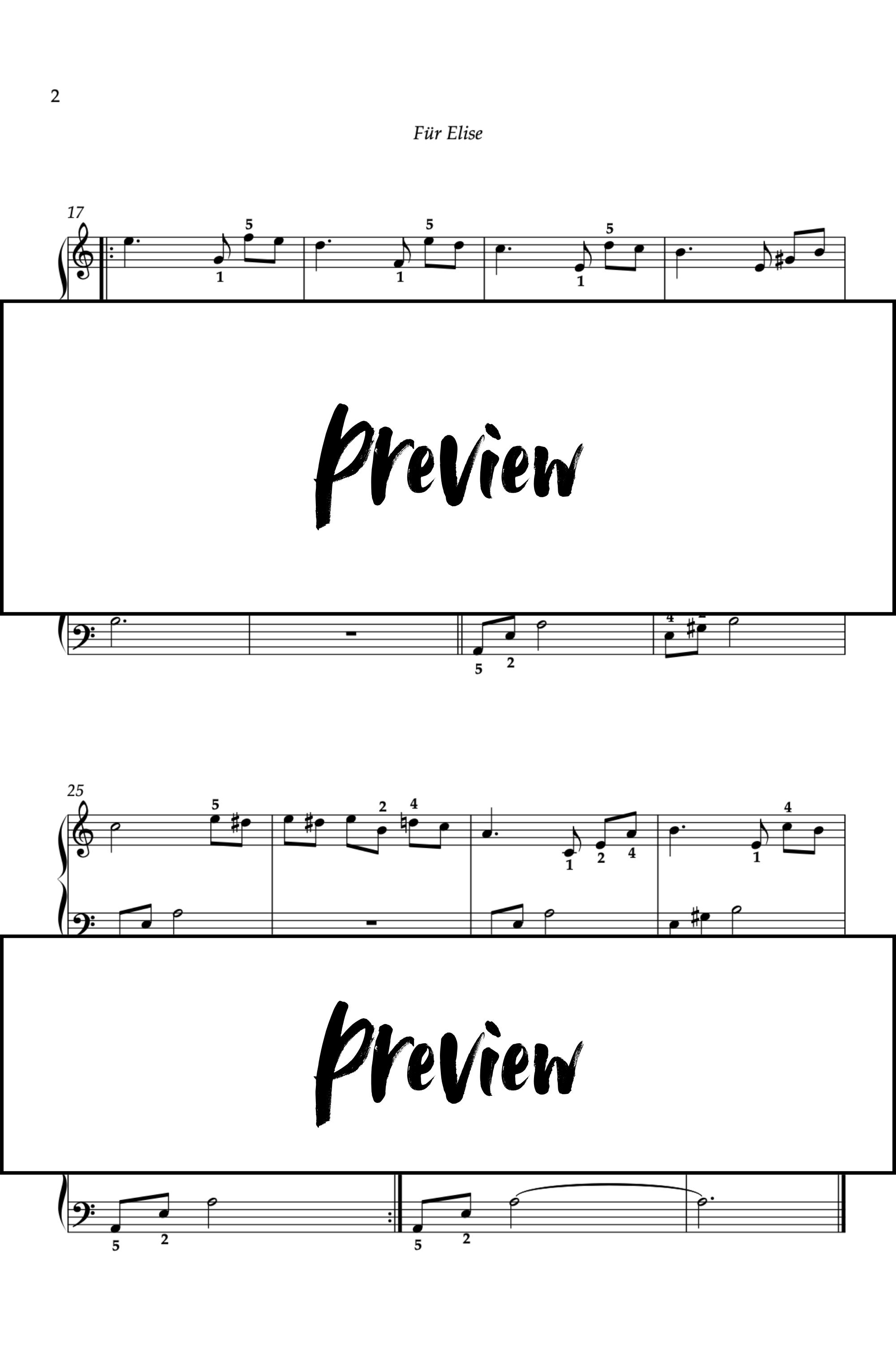 Pack - 5 Pièces Essentielles pour Piano - Niveau 2