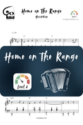 Home on the Range – Akkordeon – Stufe 2