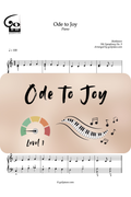 Hymne à la Joie - Piano - Niveau 1/5