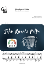 John Ryan's Polka - Accordion - Level 4/5