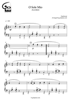 O Sole Mio - Accordion - Level 4/5