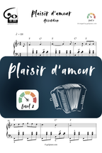 Pack – 10 beliebte Lieder für Akkordeon – Stufe 2
