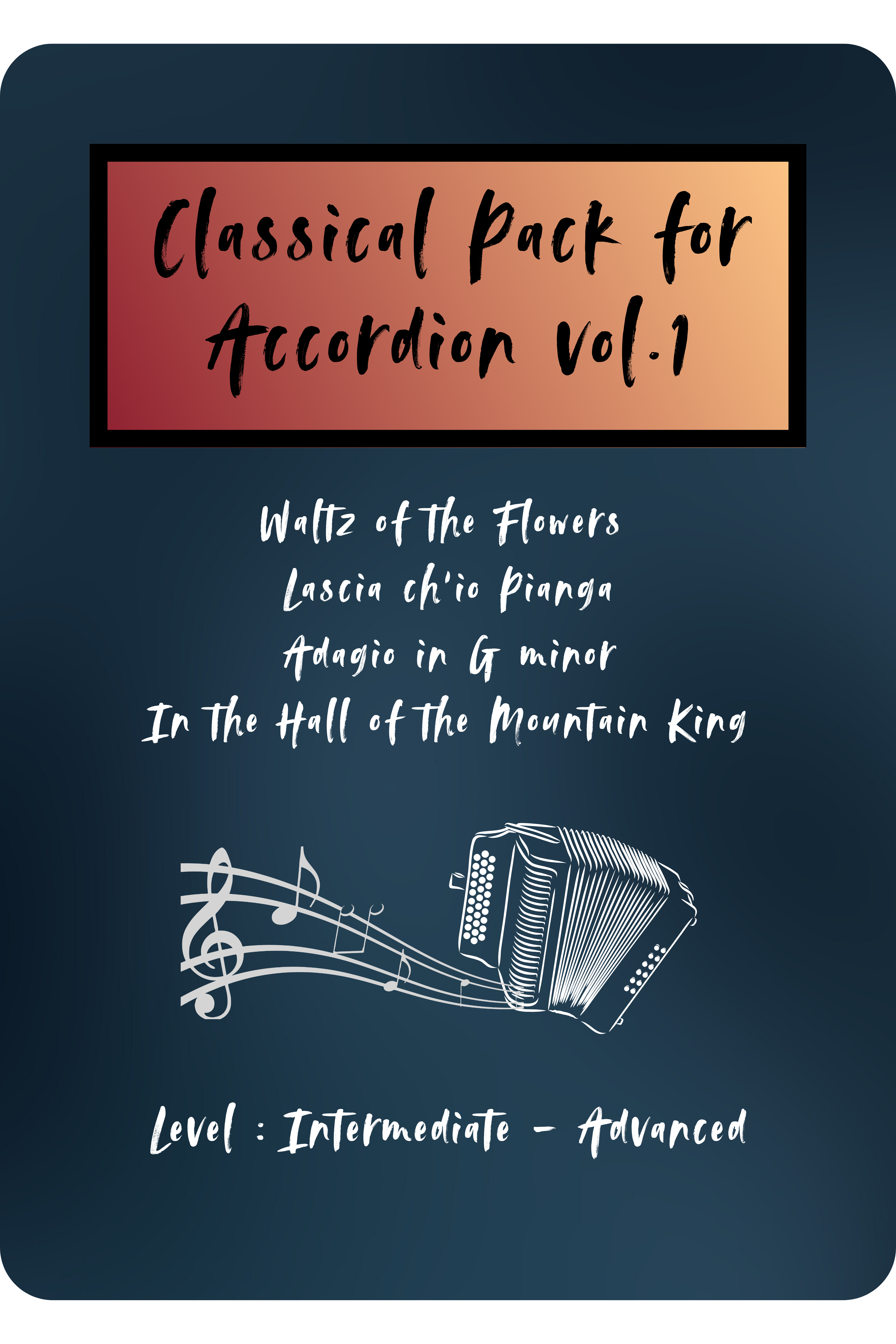 4 Classiques pour Accordéon - Pack Go2Piano