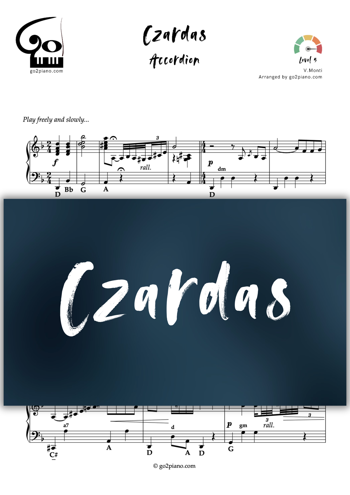 Czardas Go2Piano