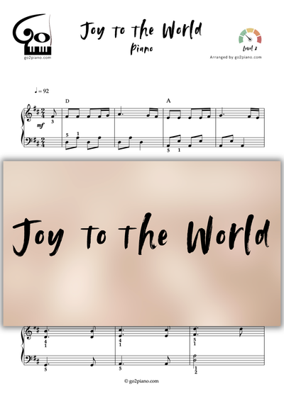Joy to the World