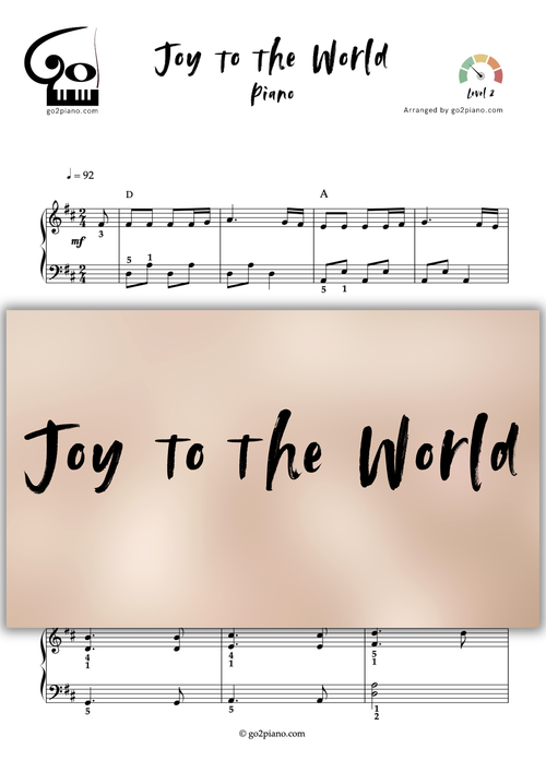 Joy to the World
