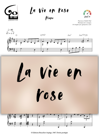 La vie en rose