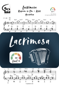 Lacrimosa - Mozart - Accordéon - Niveau 5 Go2Piano