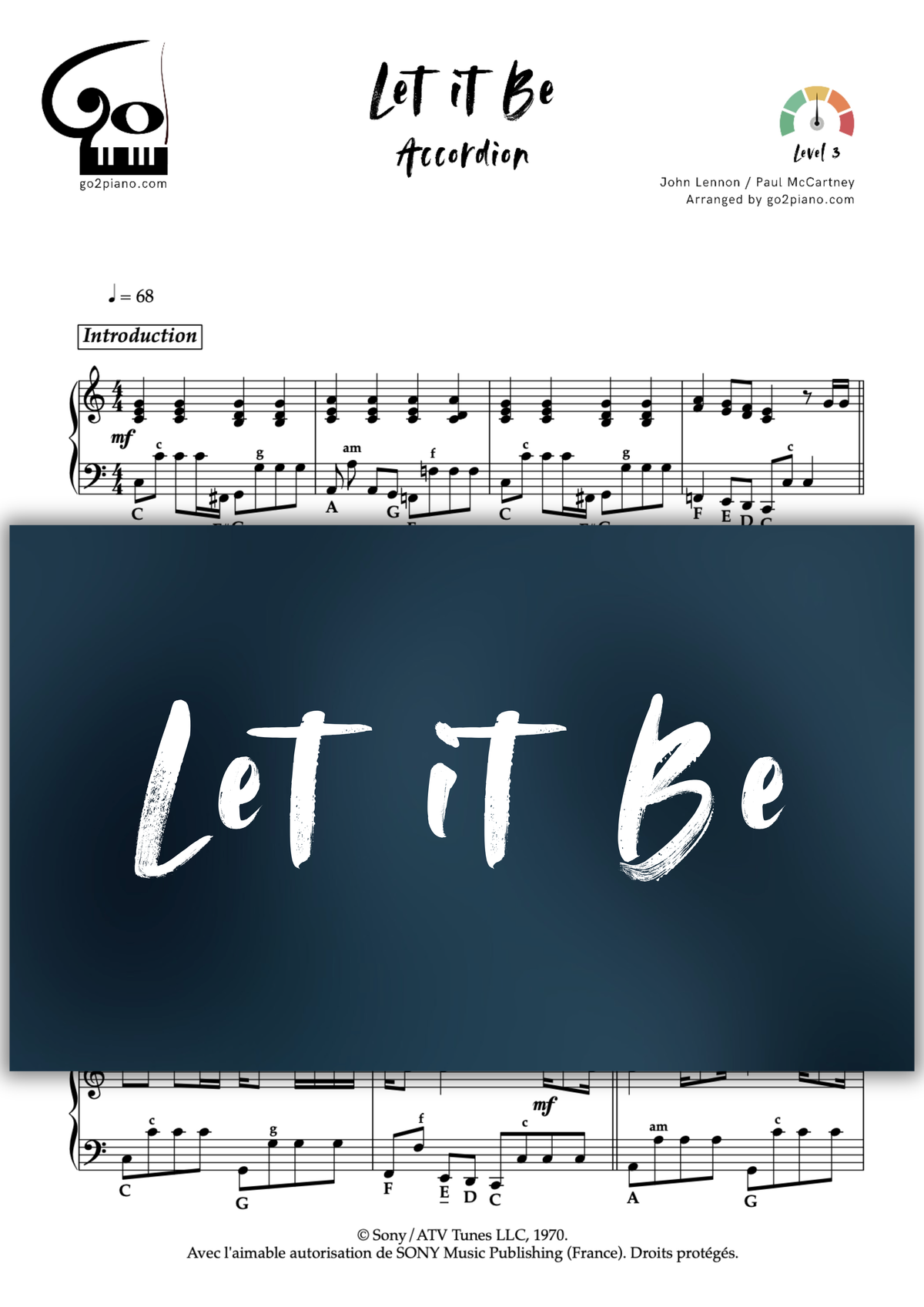 Let It Be Go2Piano