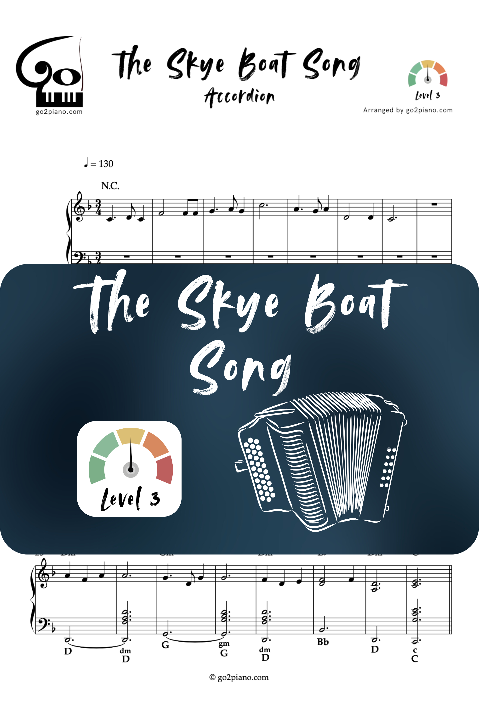 Sea Shanties Pack Vol.1 - Accordéon Go2Piano