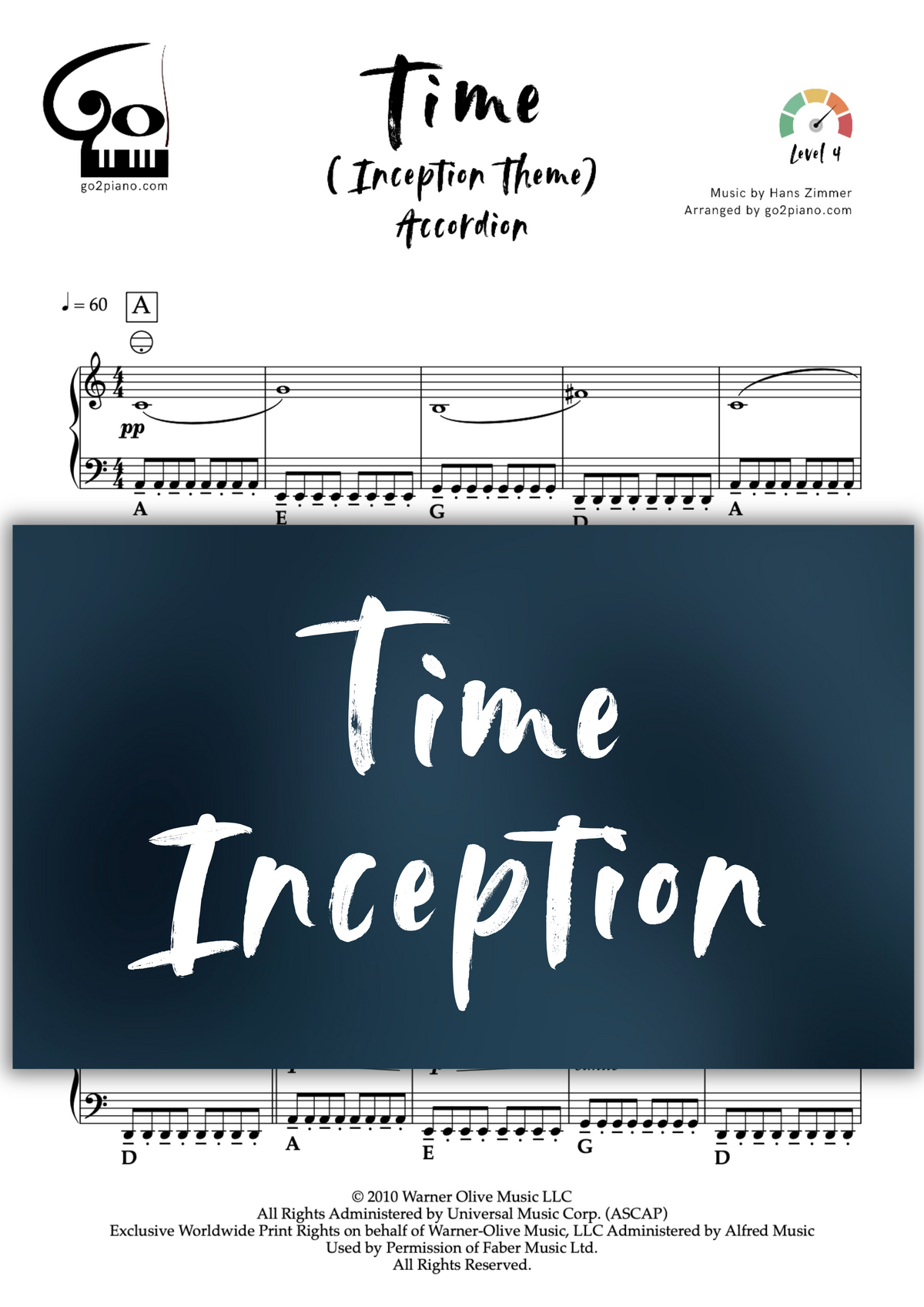 Time (Inception Theme) Go2Piano