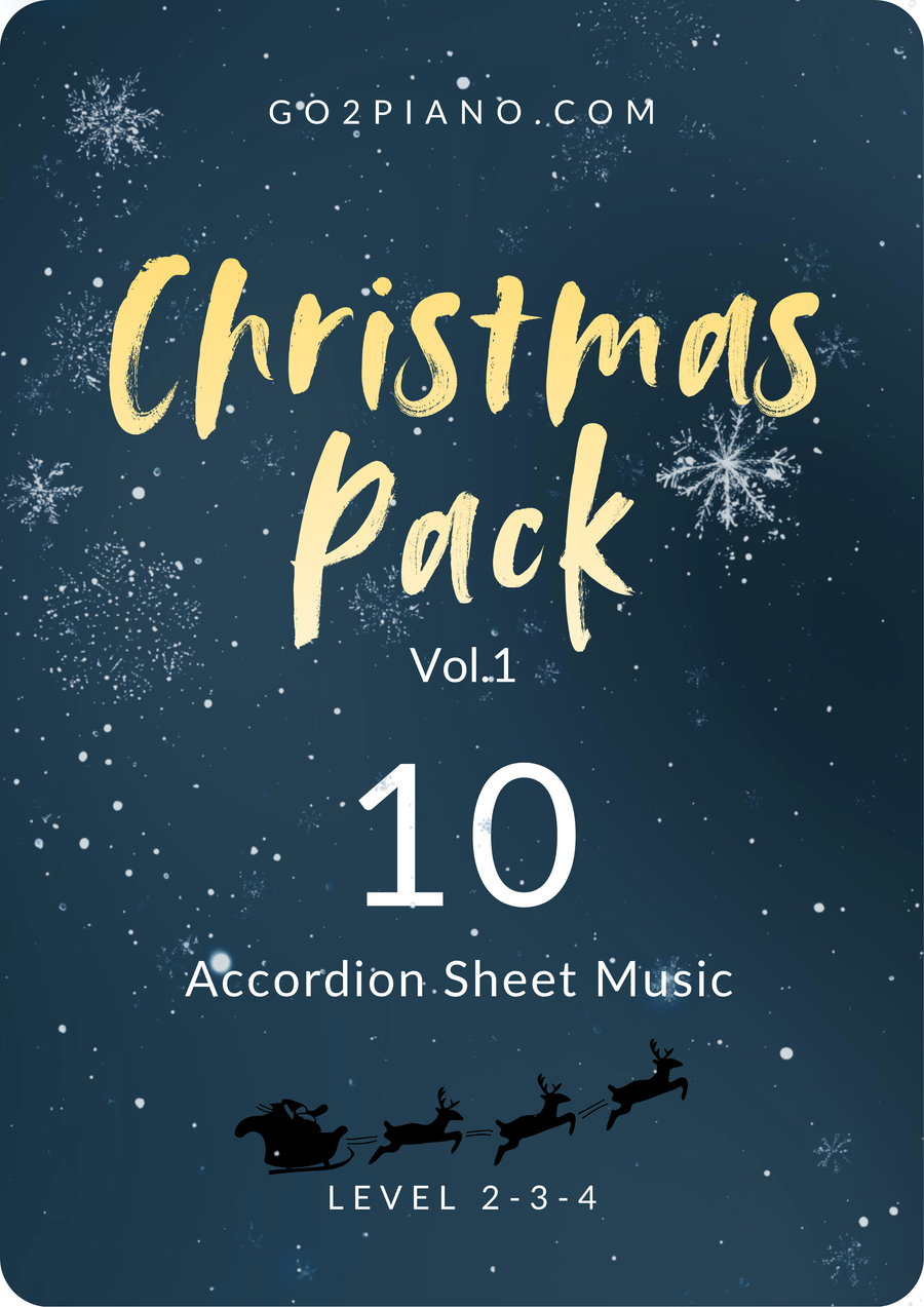 Pack Noël Vol.1 - Accordéon Go2Piano