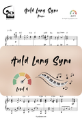 Auld Lang Syne - Piano - Niveau 4 Go2Piano