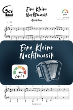Eine Kleine Nachtmusik - Accordéon - Niveau 5 Go2Piano
