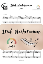 Irish Washerwoman - Piano - Niveau 4 Go2Piano