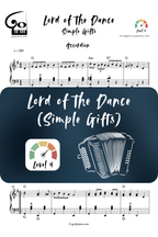 Lord of the Dance (Simple Gifts) - Accordéon - Niveau 4 Go2Piano