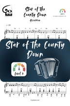 Star of the County Down - Accordéon - Niveau 3 Go2Piano