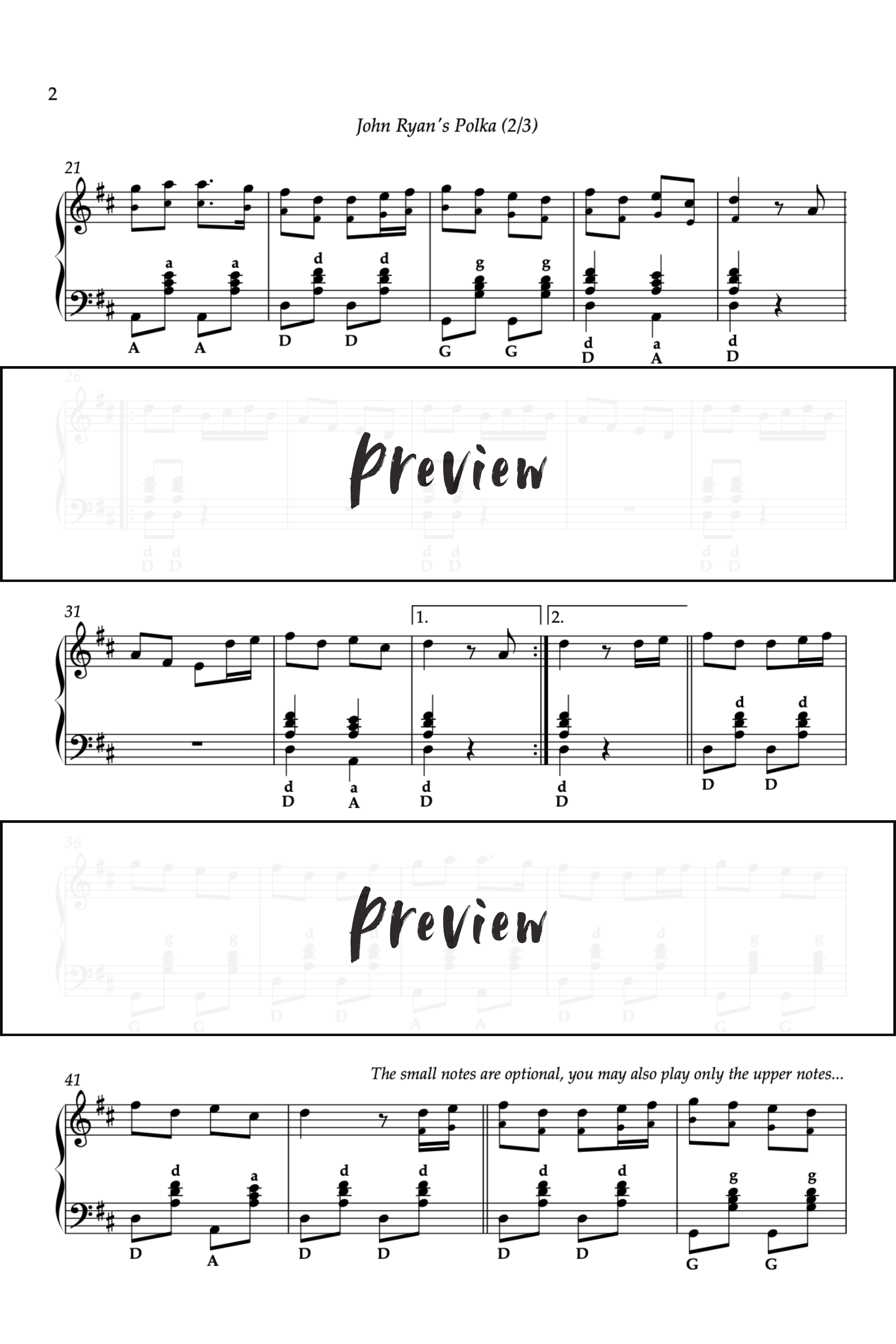 John Ryan's Polka Go2Piano