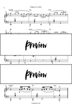 Adagio in G Minor - Accordéon - Niveau 5 Go2Piano