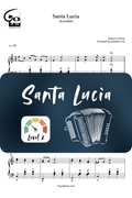 Santa Lucia - Accordion - Level 2/5