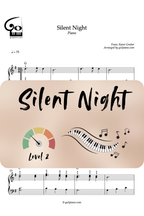 Stille Nacht – Klavier – Schwierigkeitsgrad 2/5